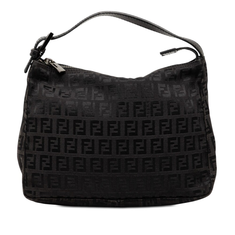Fendi Zucchino Canvas Handbag Pre-Loved #317747F59B